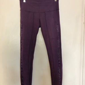 Lululemon Purple high waisted leggings, size 6